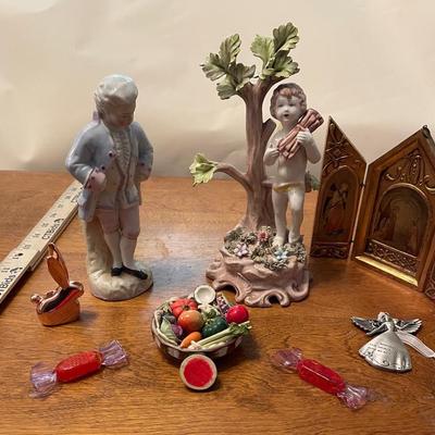 Collection of Figurines, Miniatures, and Ornaments