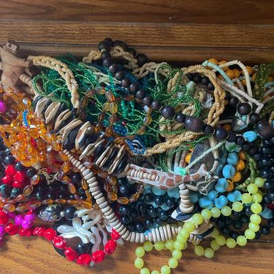 Vibrant Assorted Costume Jewelry