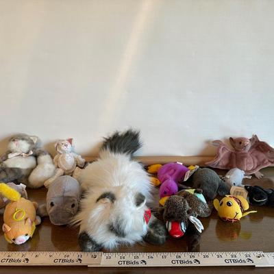 Lot of TY Beanie Babies and Mini Plush Animals – Mixed Vintage Collection