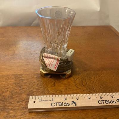 Vintage Crystal Lamp 