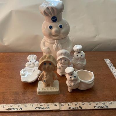 Pillsbury Doughboy & Poppie Fresh Figurine Lot – Vintage Collectibles