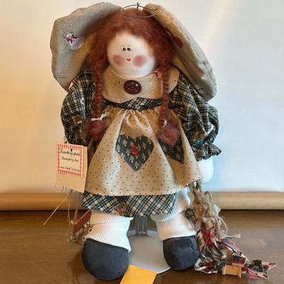 Handcrafted Angel Doll by Marie Metcalf – “Beth Ann” – Signed & Numbered