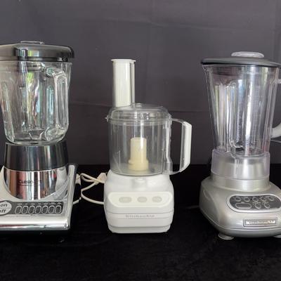 KitchenAid & Cuisinart Appliance Trio | Blenders & Food Processors