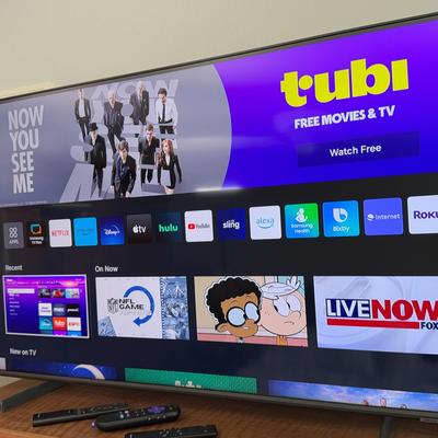 Samsung 43” TV Model QN43Q60CAF | Samsung Soundbar Model HW-8550 | Roku Streaming 4K Model 3820X2