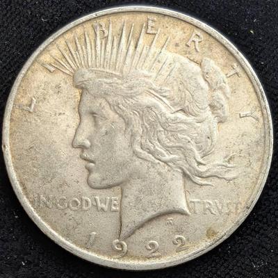 1922 Silver Peace Dollar 