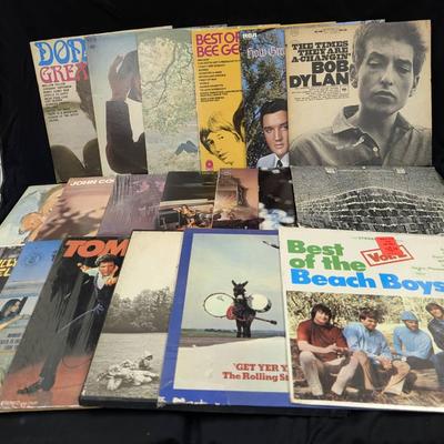 20 Rock Era Records...Dylan, Harrison, Elvis