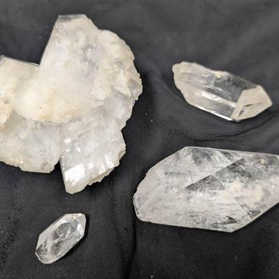 Group Of Quartz Crystal Points & Cluster
