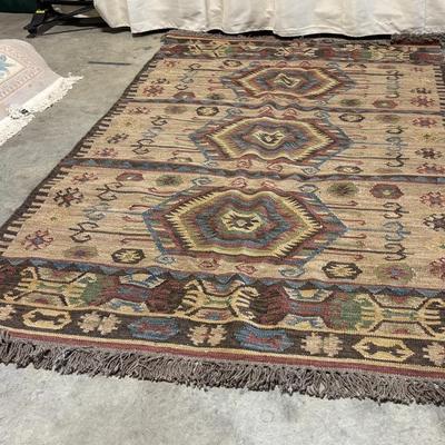 Turkish Style Handwoven Area Rug 5’3x8’