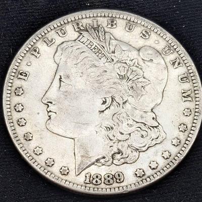1889-O Morgan Silver Dollar 