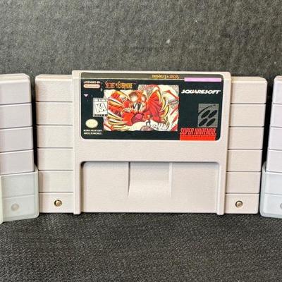 Super Nintendo-Fantasy II, III, Secret Of Evermore 