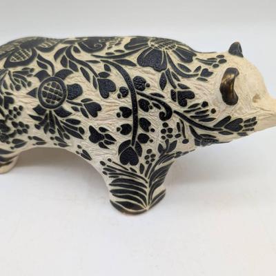 Senora Lynch Pottery Bear...Saponi Tribe