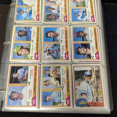 Topps 1981 Baseball Cards Complete Set