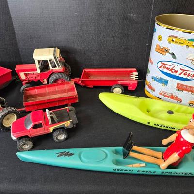 Vintage Toy Trucks, Toy Boats, Italian Pinocchio, Tonka Tin