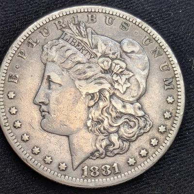 1881-S Morgan Silver Dollar 