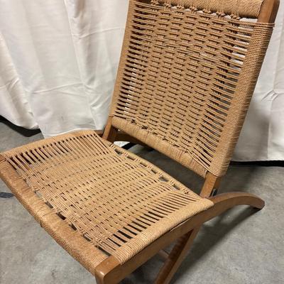 MCM Folding Rope Chair 