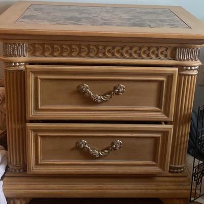 Wooden Nightstand 
