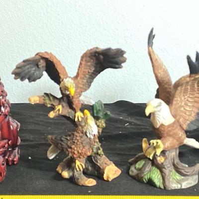 Assortment of Vintage Decorative Animal Figures
