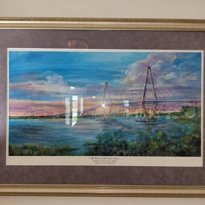 "The Ghosts Of The Cooper River" Signed Print 229/850 By Madeline Carol June 2004