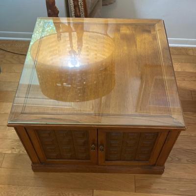 Mid Century Modern Storage Table 