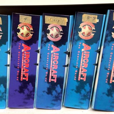 1997 Aircraft Of The World - The Complete Guide Volumes 1-16 In 8 Binders & Machineries Handbook