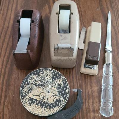 Vintage Office Tape Dispensers & More
