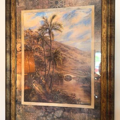 Cedar Creek Collection Palm Tree Print