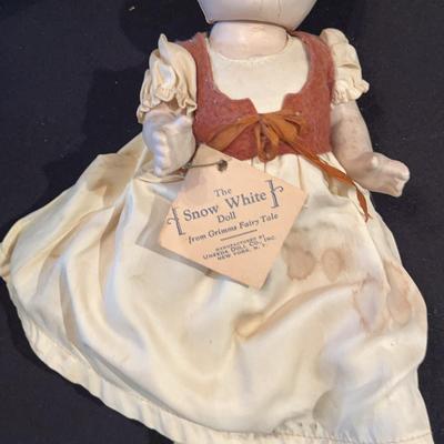 Antique Snow White Doll mid-20th Century 