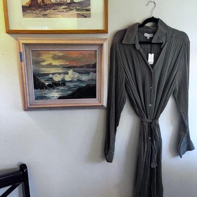 MICHAEL STARS GAUZE DRESS