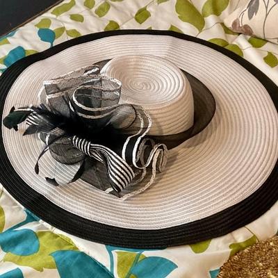 Wide brimmed hat