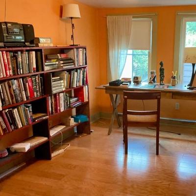 Books upstairs, Cival war reference books