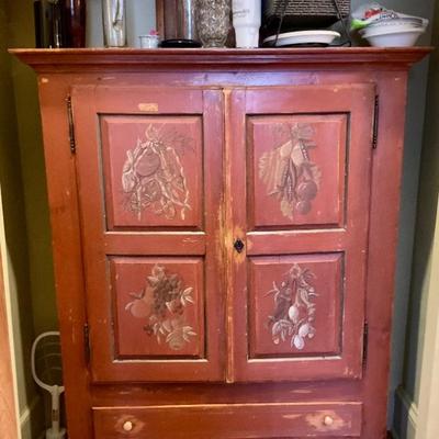 Painted cabinet