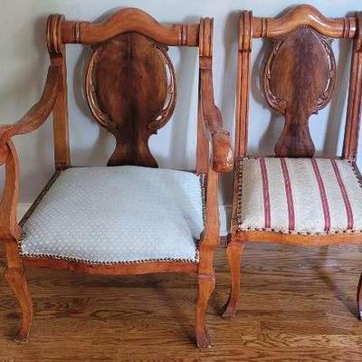 Two Antique Side Chairs 