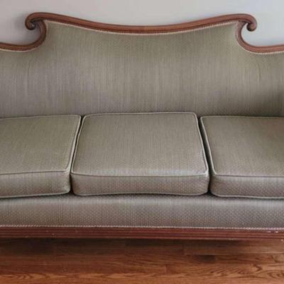 Antique Mahogany Duncan Phyfe Style Sofa