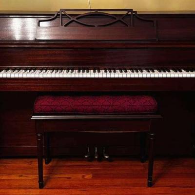 Story & Clark Upright Piano With Bench