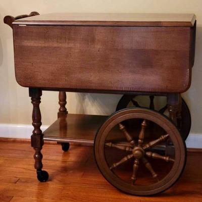 Wood Tea Cart