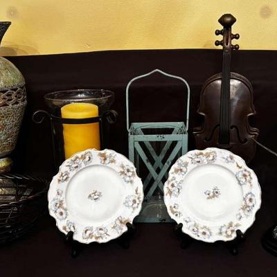 Vases, Plates, and Other Home Decor