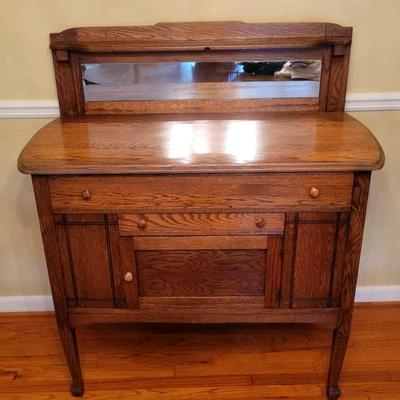 Orsyth Line Vintage Wood Sideboard 