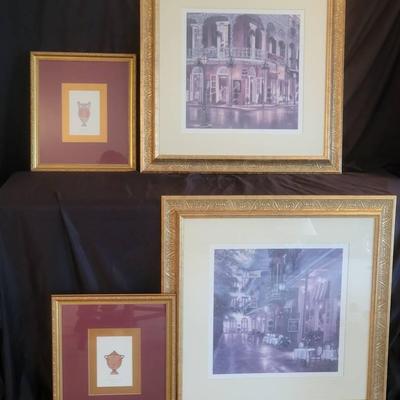 B. Brown Signed Framed Prints