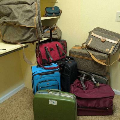Luggage: Vintage Hartman, Samsonite, American Tourister, Leed's, J.M.