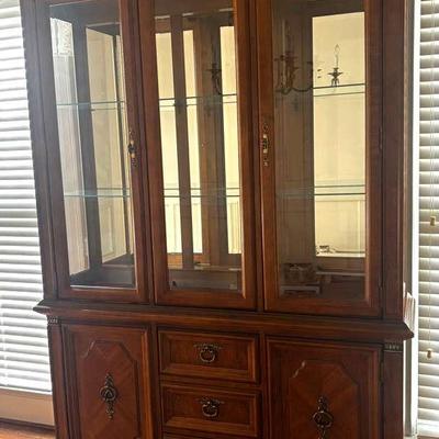 Stanley Furniture Display Cabinet 