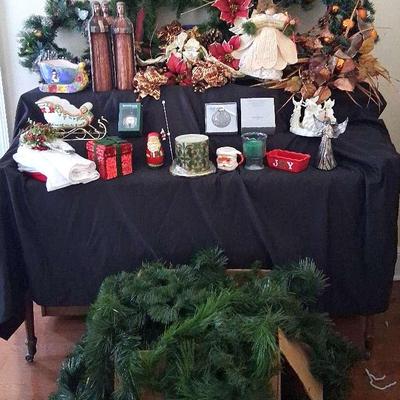 Waterford Crystal Ornament And Other Holiday Decor
