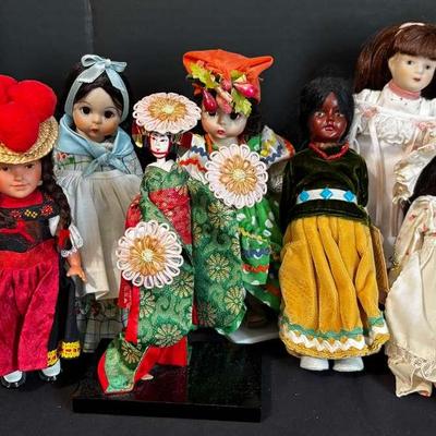 Vintage Dolls Including Madame Alexander Dolls