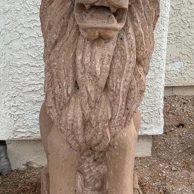 Concrete “Big” Lion Statue # 3 