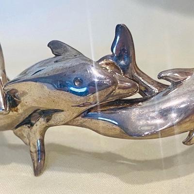 Sterling Silver Dolphin Bracelet 