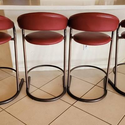 Four Counter Height Bar Stools