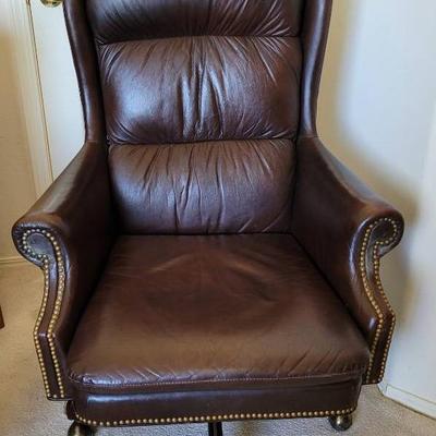 Vintage Leathercraft Partner's Chair