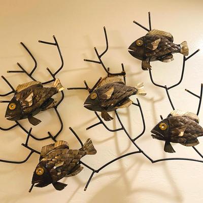 Brutalist Style Fish Sculpture #1