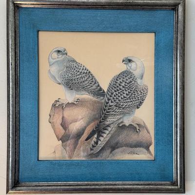 Joel Stolper Signed “Falcons”  Print 