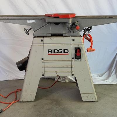 Ridgid 6” Jointer, Cast Iron Top, Metal Base, 46”w
