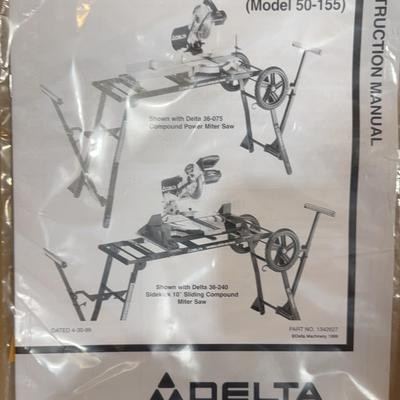Delta Universal Miter Saw Stand (Model 50-155)